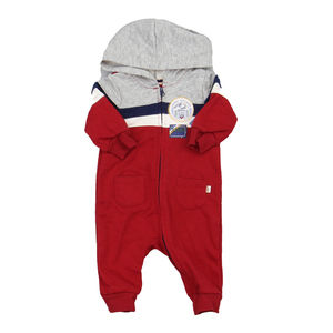 ED Boys Red | Blue | Ivory Long Sleeve Outfit size: 3 Months